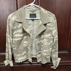 Sanctuary Tan Camouflage Utility Jacket